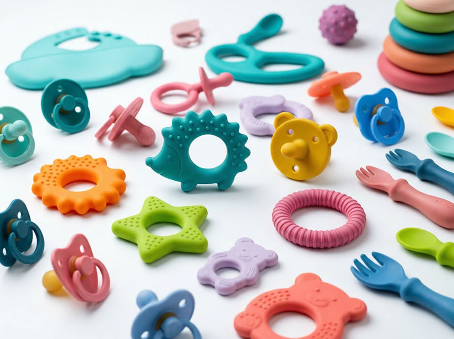 宁波兴瑞橡塑硅胶垫模压成型服务｜食品级防滑耐高温硅胶杯垫定制厂家