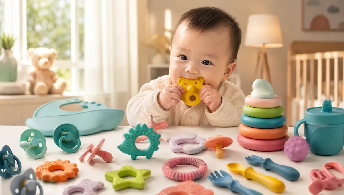 食品级液态硅胶婴童用品代工｜婴儿牙胶硅胶奶嘴 OEM/ODM代工 - 兴瑞橡塑